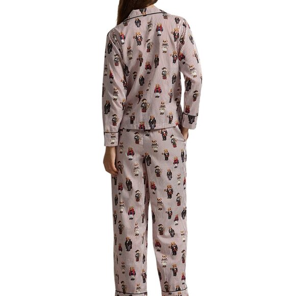 Polo Ralph Lauren Madison Pajama Set Bear Red - 4P0704 - Picture 3 of 3